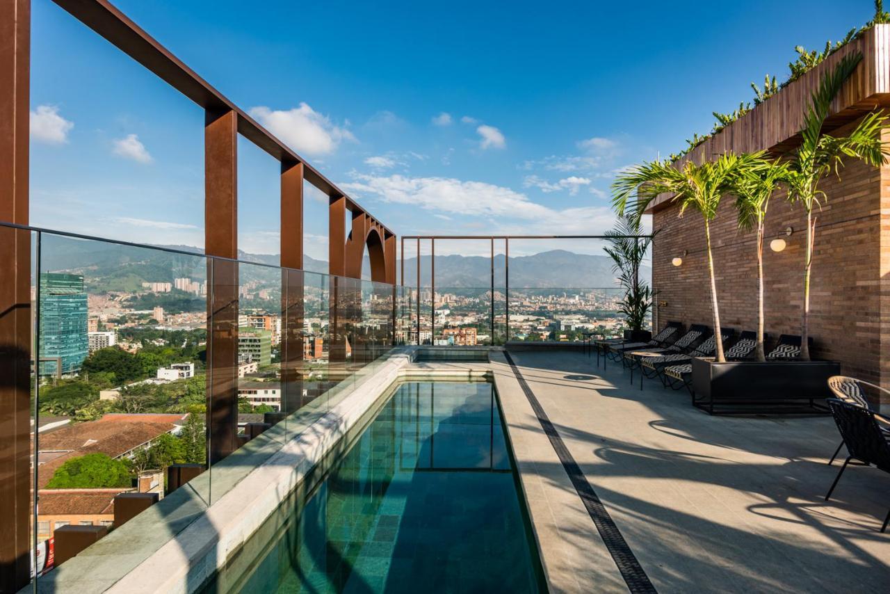 Hotel Marquee Медельїн Екстер'єр фото Skyline pool